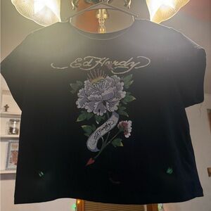 Ed Hardy XL baby tee